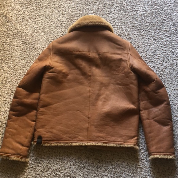 Coach Shearling bomber reversible jacket brand new! - Picture 2 of 5